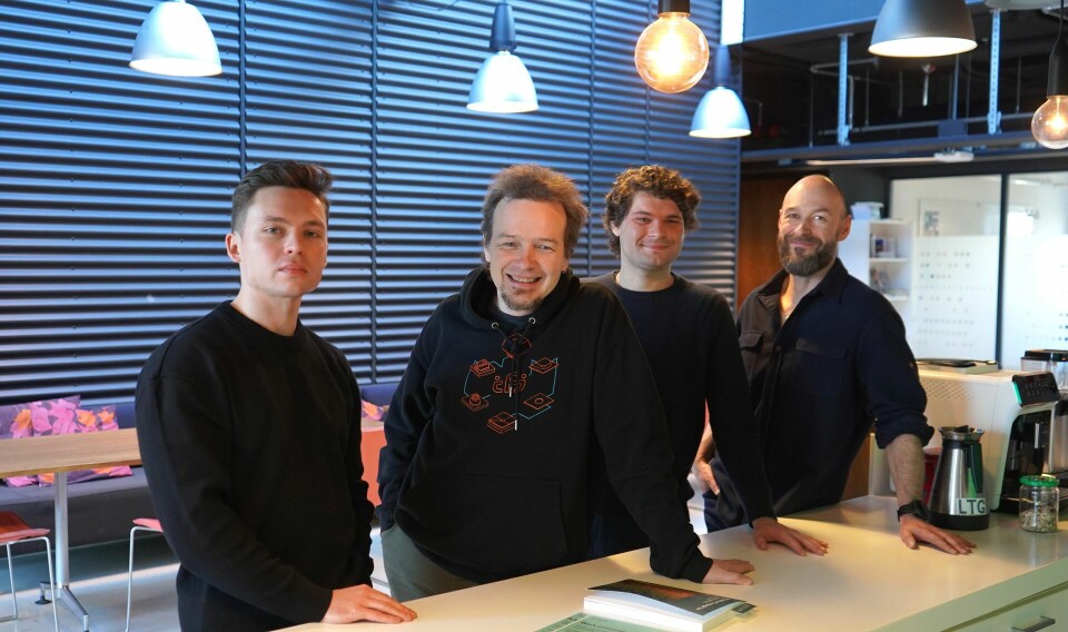 Researchers Vladislav Mikhailov, Andrei Kutuzov, David Samuel, and Erik Velldal are all from the research group for language technology at the University of Oslo's Department of Informatics.