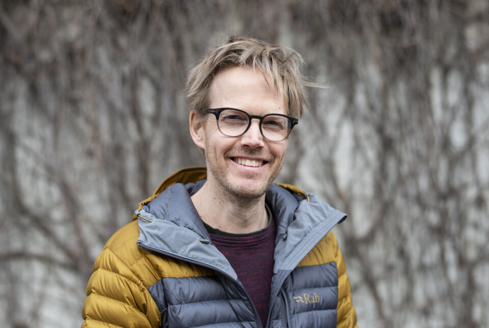 'We can say something about how different values of temperature, pressure, and humidity appear at the same time as certain types of cloud formation,' says Professor Hugo Hammer. Portrett av professor Hugo Hammer.