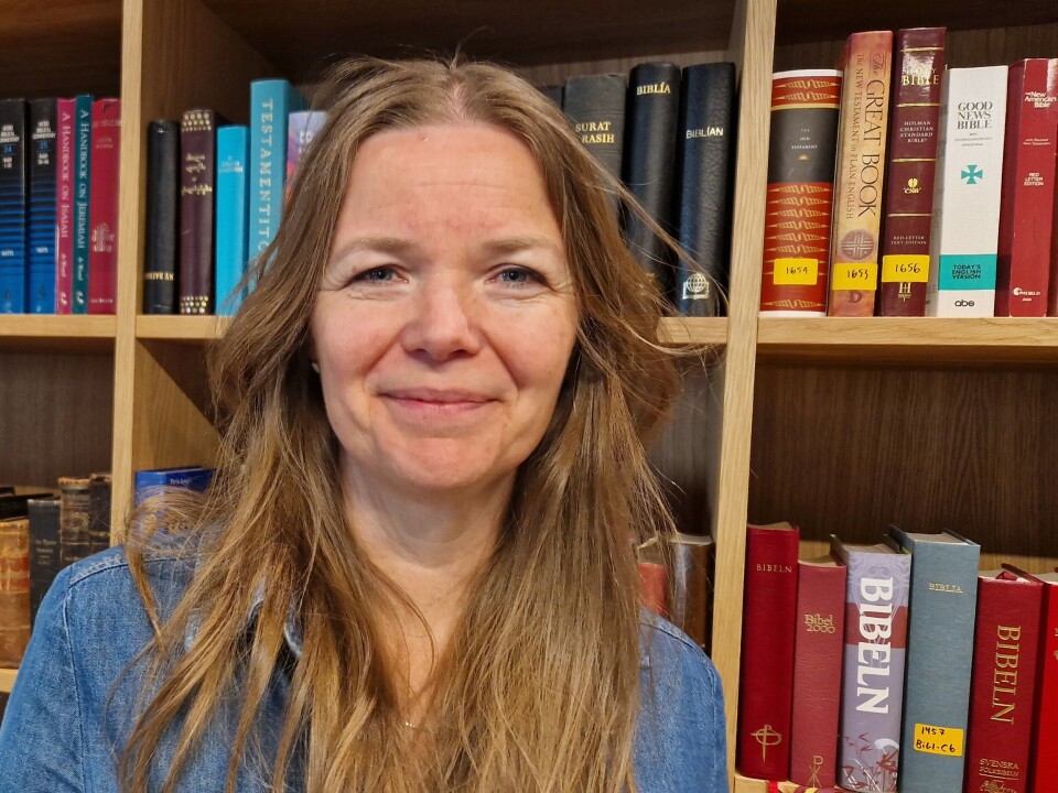 Helene Fagervik works on getting the Bible distributed and used in schools.