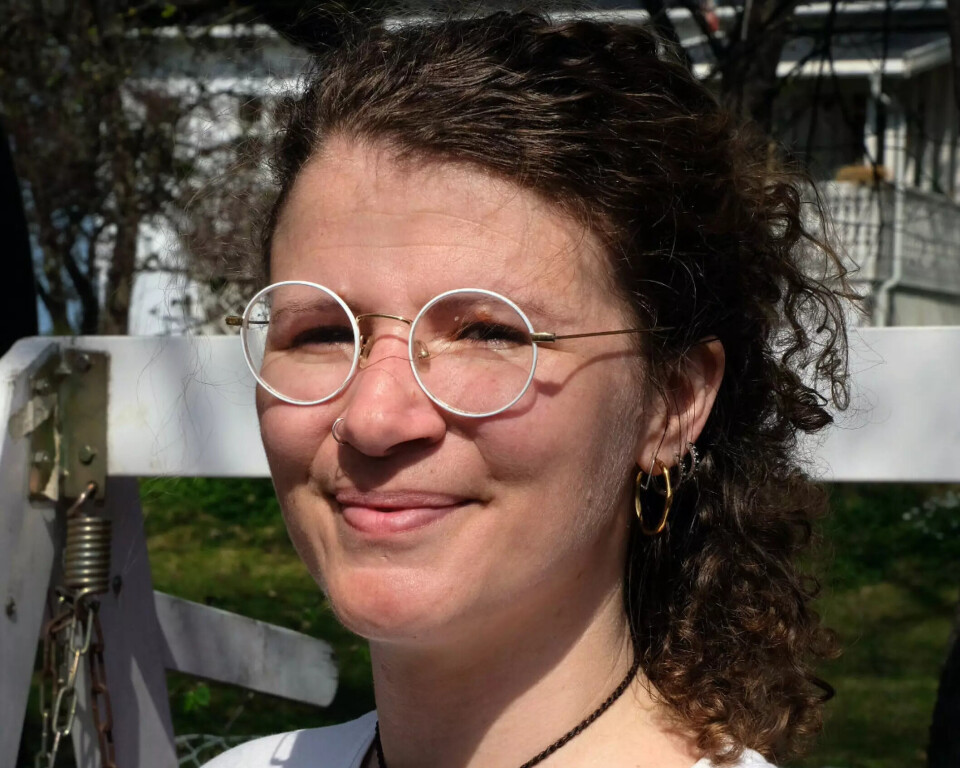 Giorgia Carnovale is a marine biologist. 'Sea squirts are fantastic,' she says. Portrait photo of a young woman with glasses.