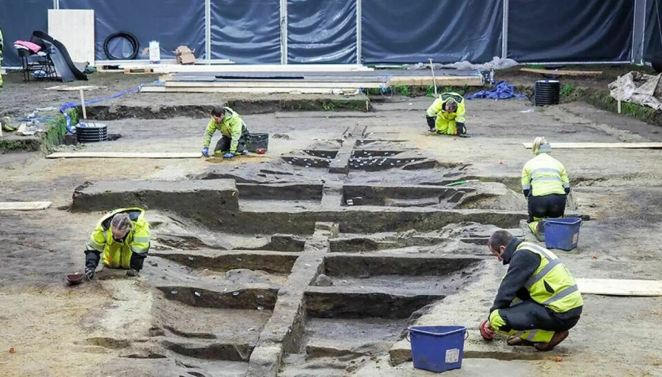 The exact dating of the Gjellestad Ship is still uncertain, but it is estimated to be from between 780-830, during the early Viking Age. Preserved wood, such as the keel, has been extracted and conserved using water-soluble wax in a water bath.