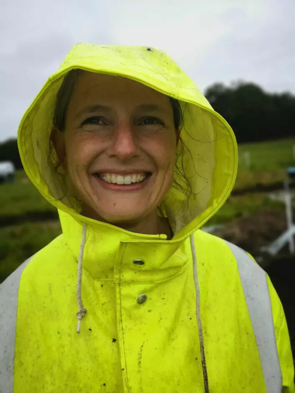County archaeologist Sigrid Mannsåker Gundersen has followed the Gjellestad Ship since its discovery almost seven years ago.