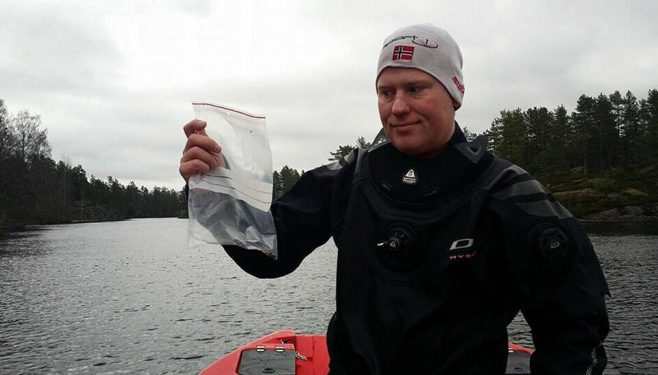 “When I came up and laid it on the boat deck, everyone went completely silent,” says Jørgen Johannessen, a marine archaeologist.