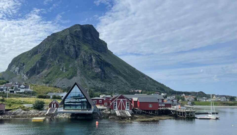The museum is located right by the harbour, where the ferry docks at Lovund.