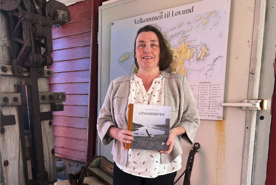 Historian Ann Kristin Klausen has written a book about the Lovund boat.