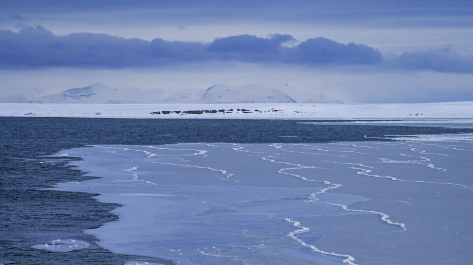 Open waters heat up the air in the Arctic.