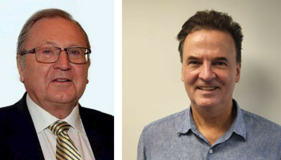 Magnar Kartveit (left) is professor emeritus of the Old Testament. Raag Rolfsen is a philosopher and provost in the Church of Norway.