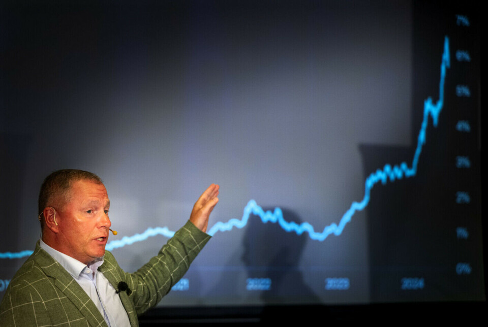 Nicolai Tangen and the Oil Fund presented the half-year results at Arendalsuka this summer.