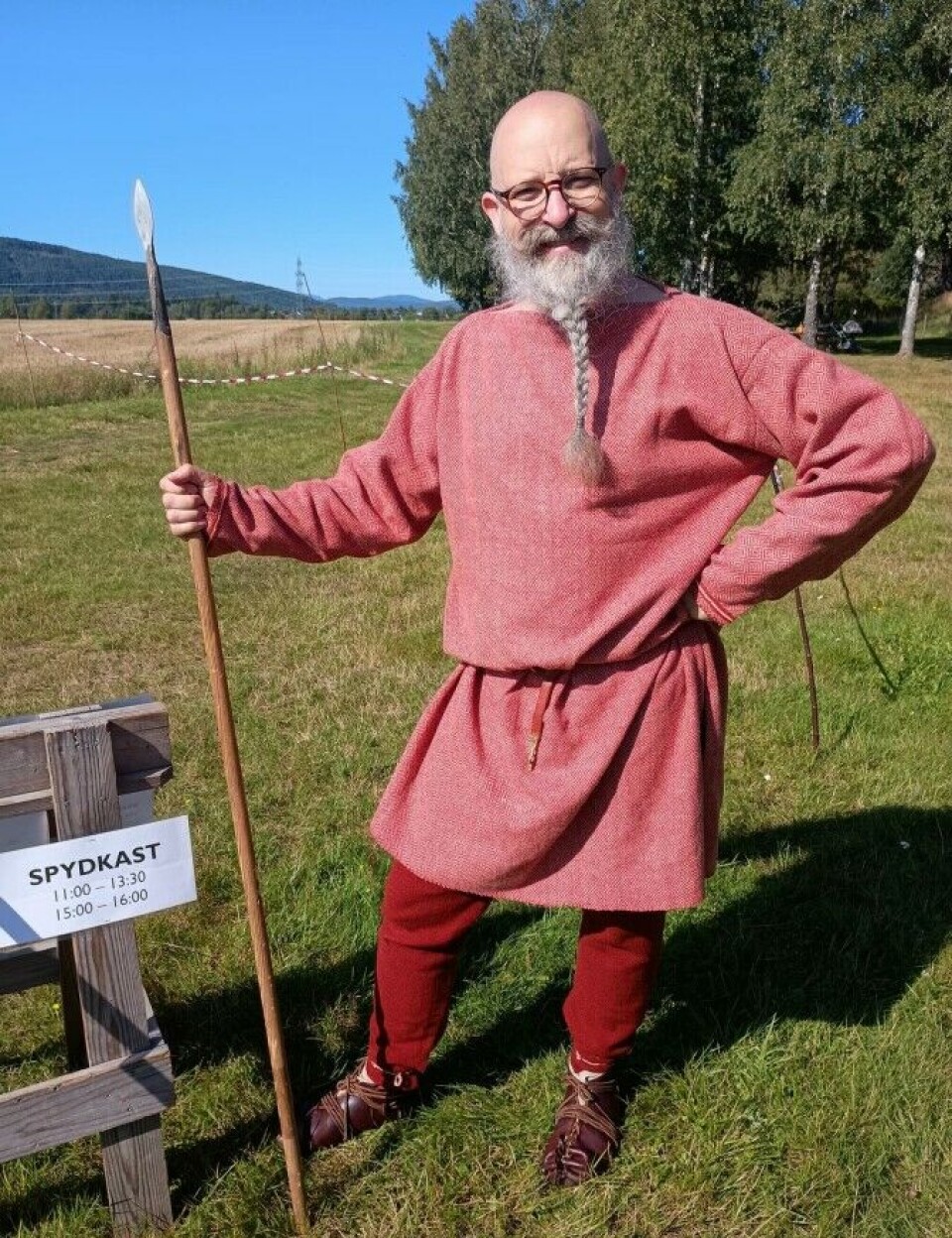 Jørgen Bøckman currently works as an educator at Veien Cultural Heritage Park.