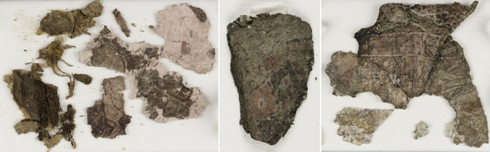 Examples of fragments to be placed.