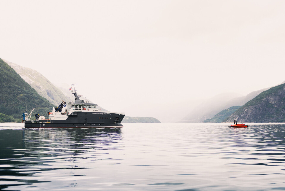 Prinsesse Ingrid Alexandra and Frigg played the leading roles in this year’s coastal sprat cruise.