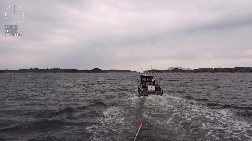 Frigg was towed for parts of the cruise, because the IMR only had permission to remotely control the vessel in the Hardangerfjord and Sognefjord.