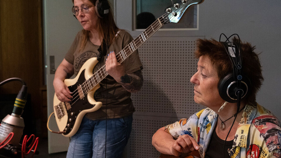 Expressing themselves creatively gives people in prison the opportunity to be seen in a different light by society, according to music researcher Lucy Frödén.