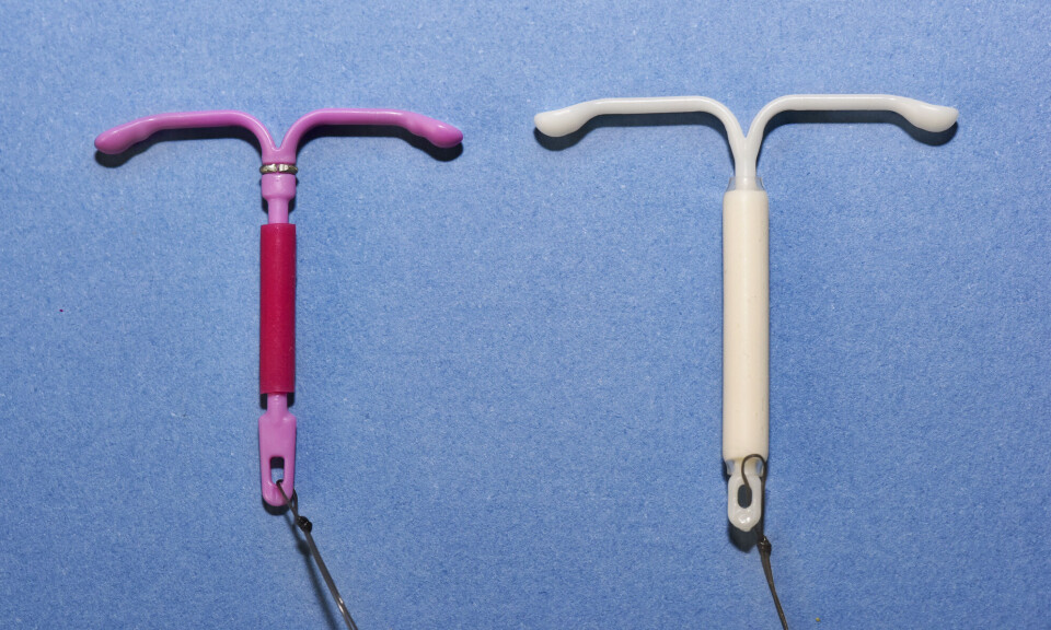 Hormonal IUDs release small doses of the hormone progestogen, which is a female sex hormone.