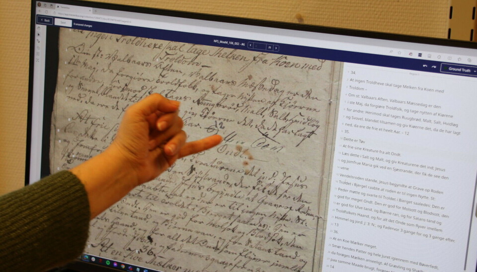 A later owner of the book had written the comment.