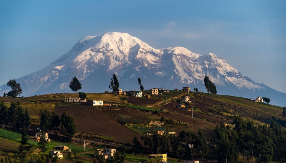 Chimborazo in Ecuador is the highest point on Earth.