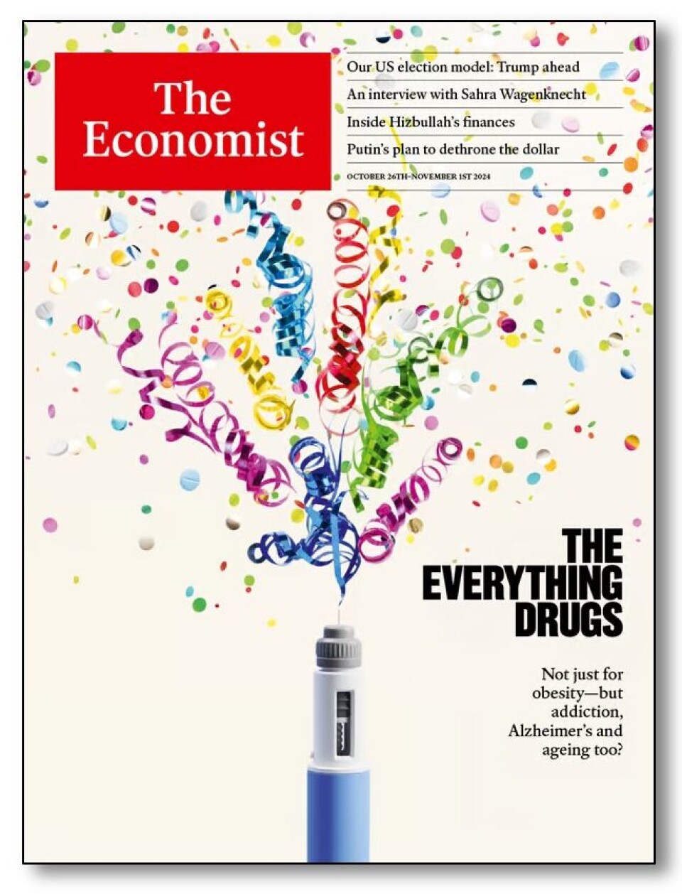 The Economist magazine celebrates the new medicines and calls them a Swiss army knife for our health.