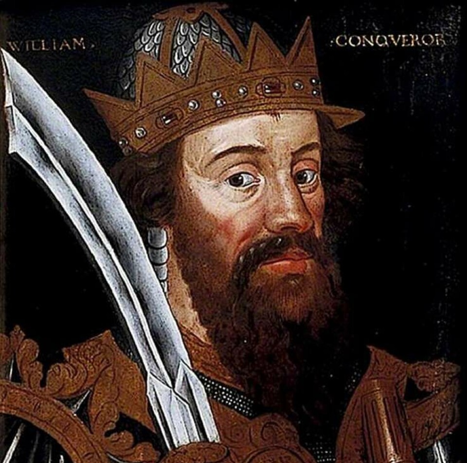 William the Conqueror's intestines burst after a riding accident in the year 1087. The portrait above is by an unknown artist from the 1620s.