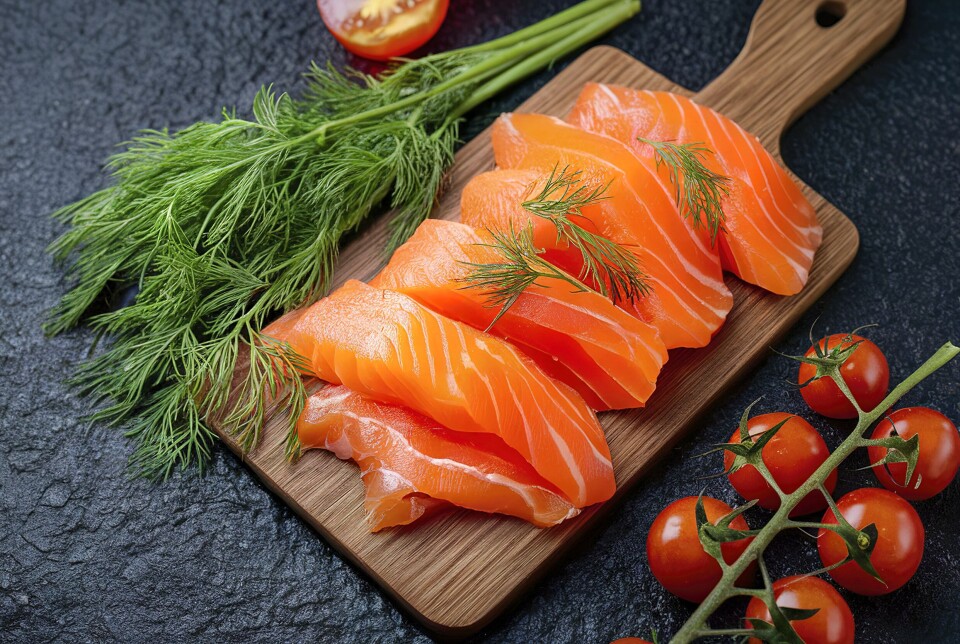 Farmed Atlantic salmon is popular worldwide.