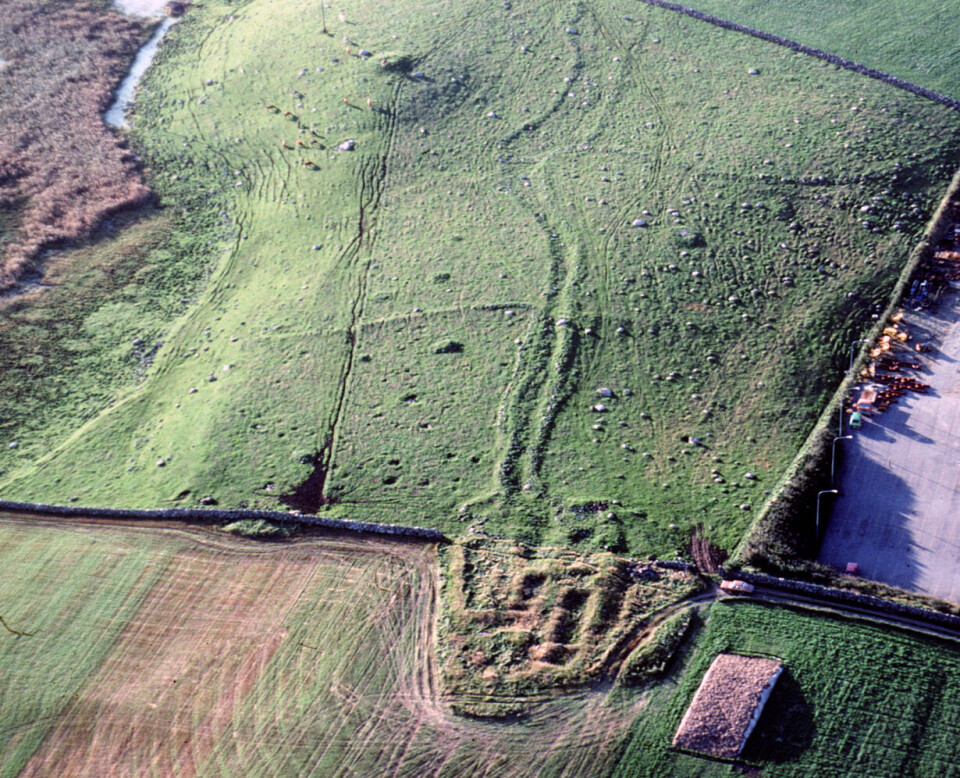 The farm Hanaland in Time, Jæren, was likely abandoned in the 6th century. The farm was resettled in the late 10th century, and finally deserted in the Late Middle Ages.