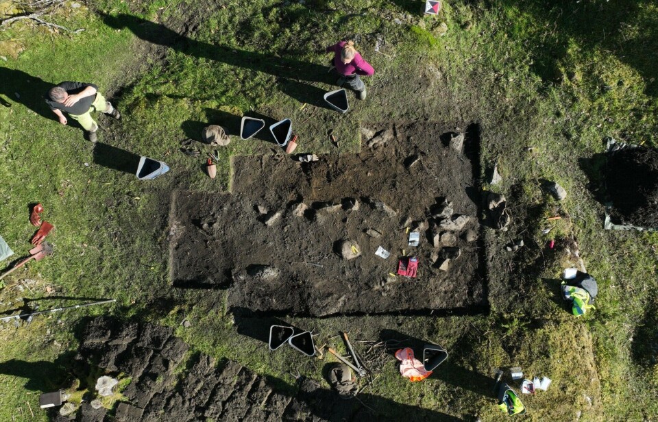At Skumsnes on the west coast of Norway, archaeologists have excavated three wealthy women's graves from the Viking Age. They believe there could be a total of 20 graves at this site.