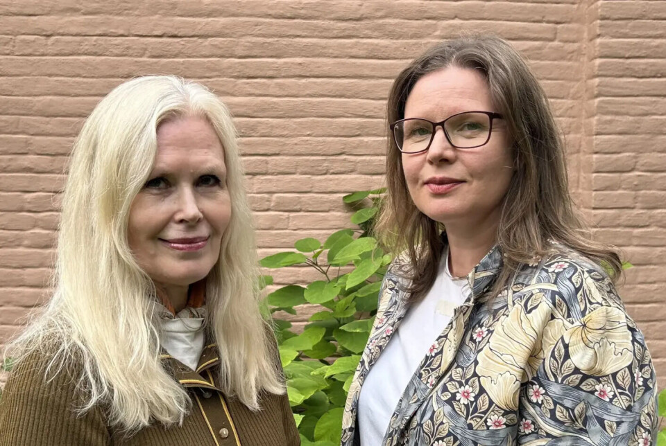 From left: researchers Gørrild Heggelund and Iselin Stensdal.