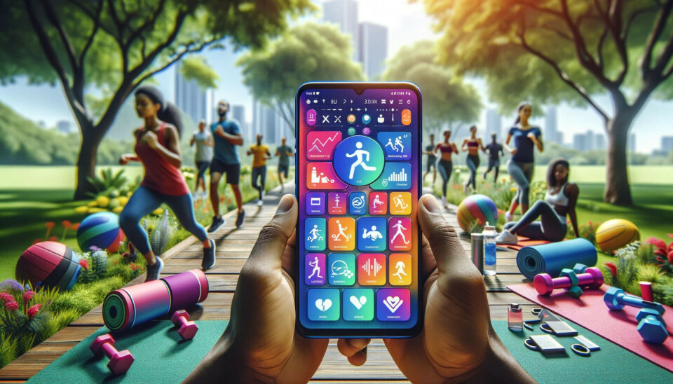 A digital assistant can help you stay in good shape. This image is AI-generated.