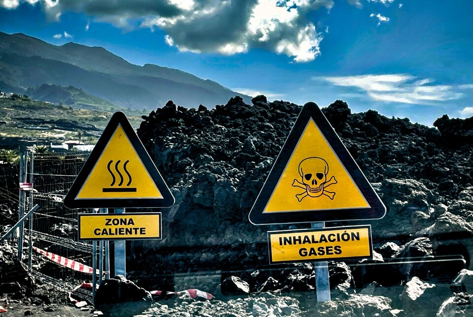 When sciencenorway.no visited La Palma just over a year after the volcanic eruption, the lava was still warm, and there were warnings about toxic gases.