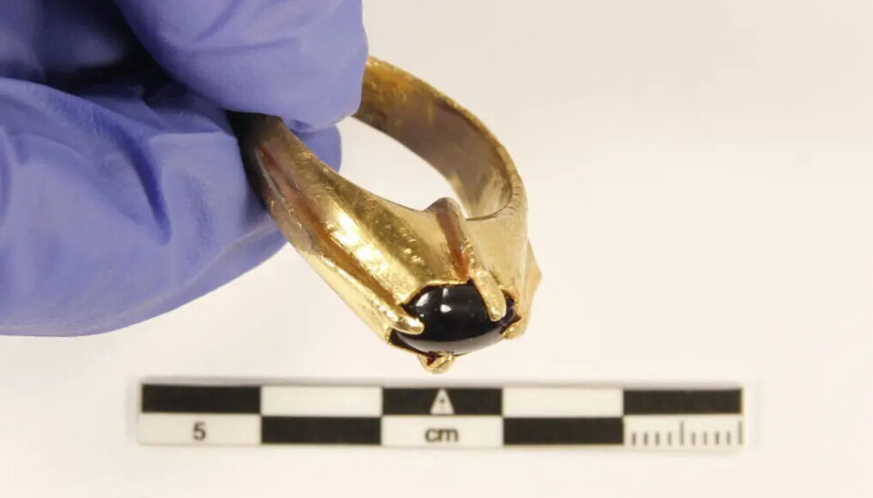 The ring from the Middle Ages.