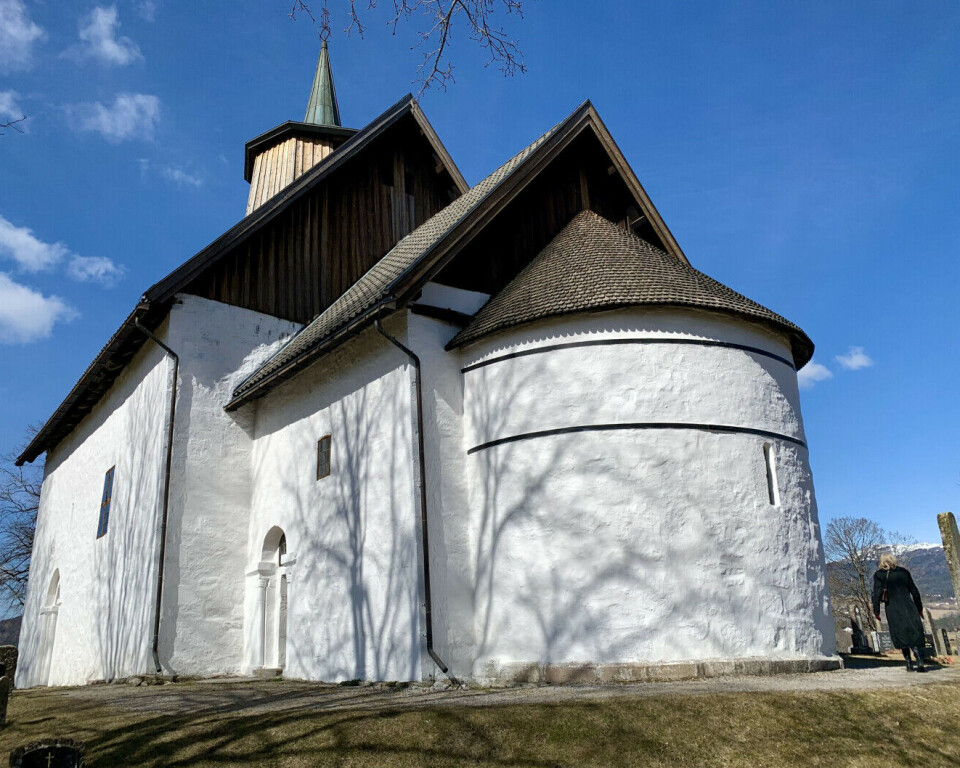 Old Bø Church in Telemark, built in the 1100s, is among the few that have remained largely unchanged.