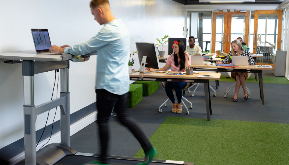 What actually happens if you use a treadmill desk at the office?
