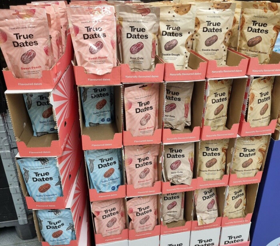 Flavoured dates have taken over the shops.