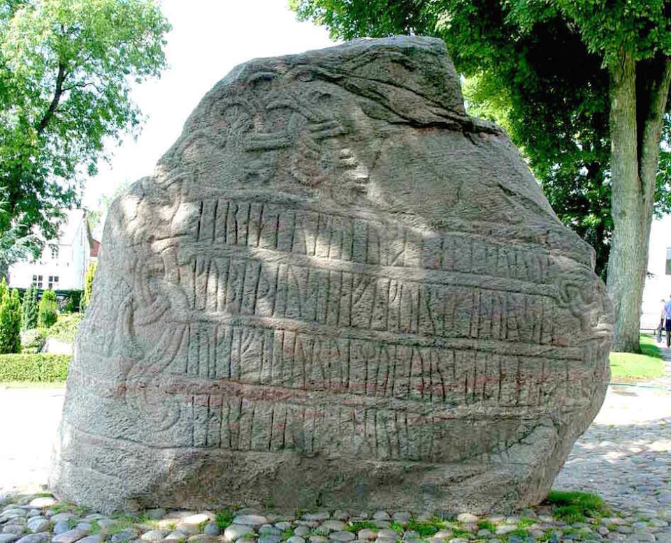 An example of a later runestone is the Jelling stone, considered a crucial part of Denmark's history. Recently, a Norwegian professor has questioned its inscription, as you can read more about on sciencenorway.no.