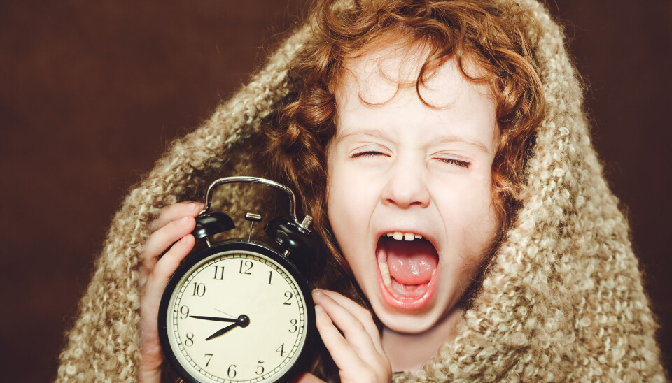 Our body has an internal clock that helps us know when to sleep.