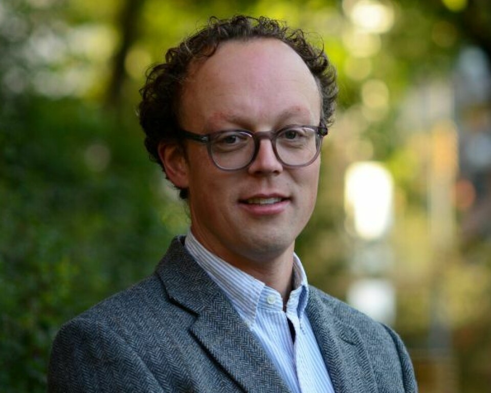 “The knowledge of how to handle finances is inherited,” says Åsmund Hermansen. Portrett forsker