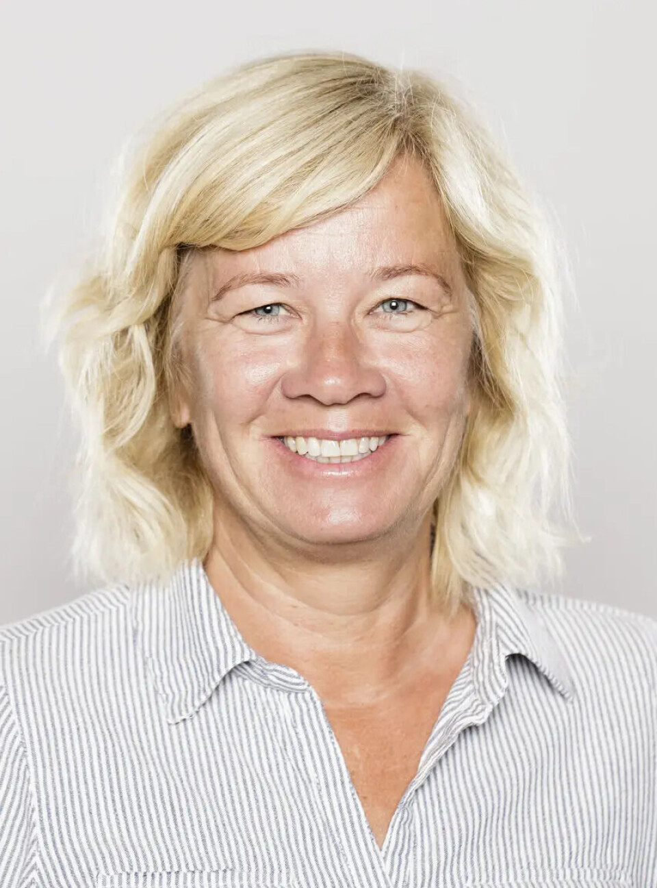Sissel Torre researches plants grown in water at NMBU.