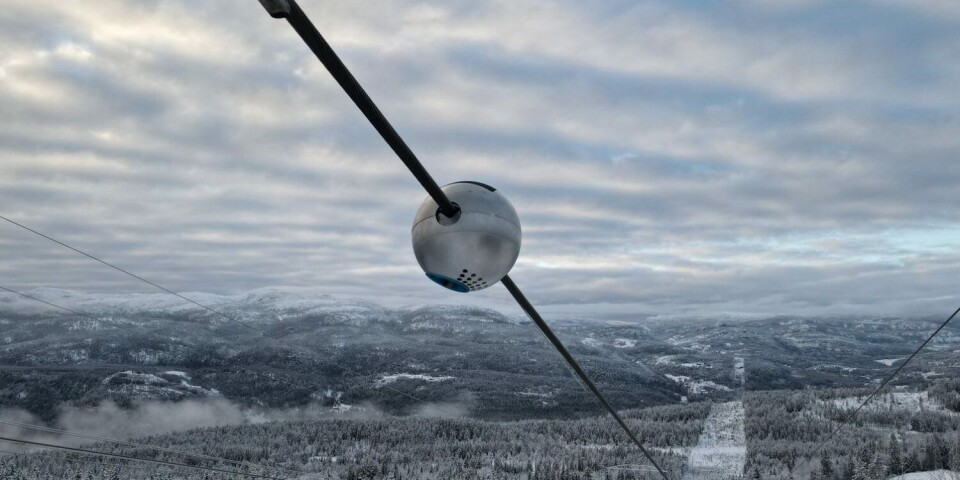 The ‘Neuron’ sensor nodes are the size of a bowling ball and full of sensors.