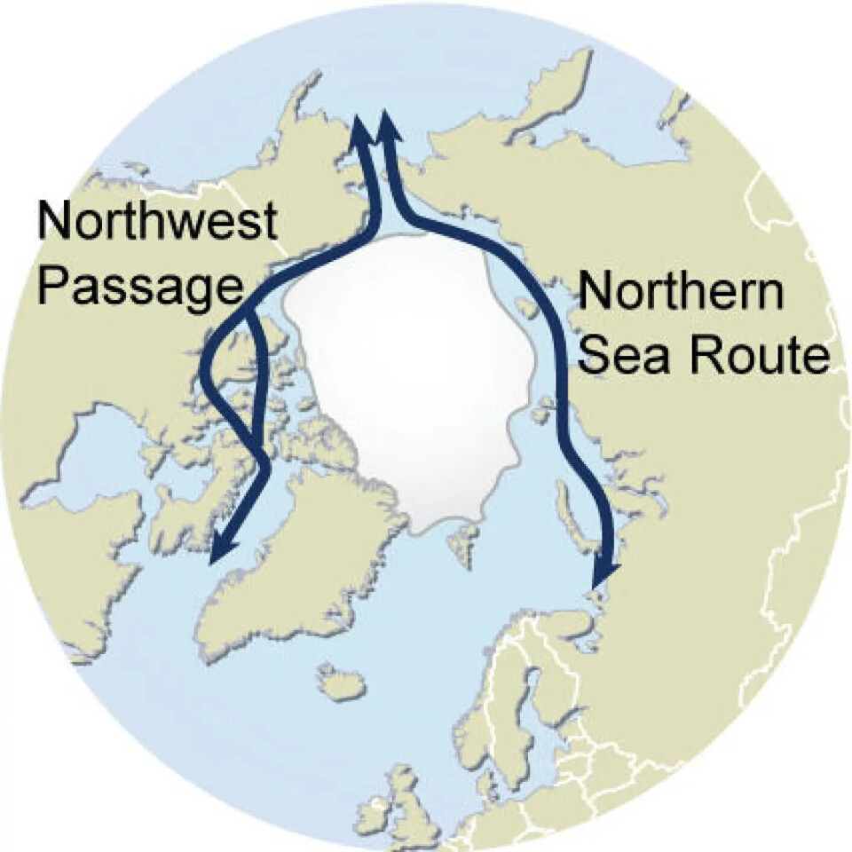 Passages at sea.