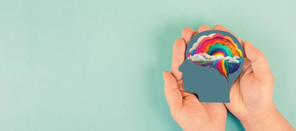 Our brain interprets electromagnetic waves that we perceive as colours.