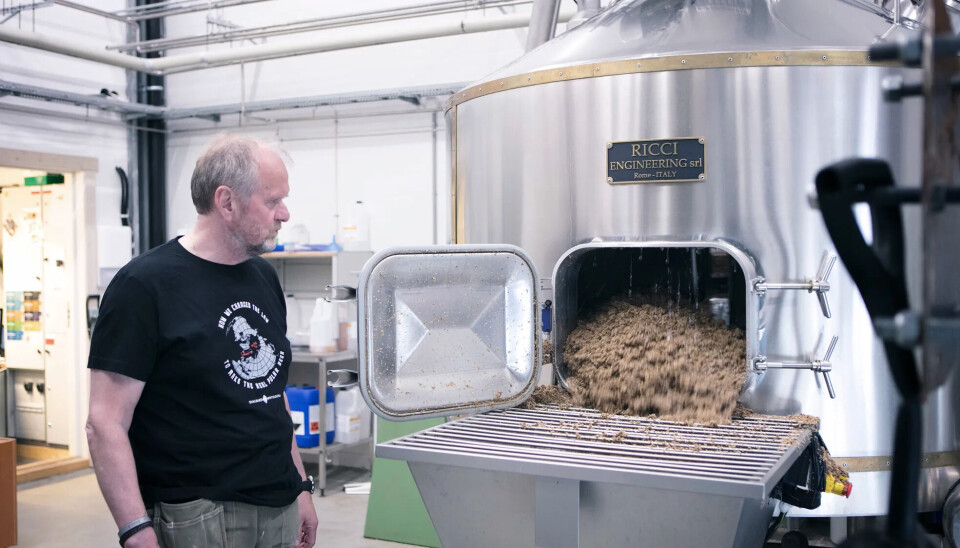 Svalbard Brewery burns the spent grain and heats up its building.