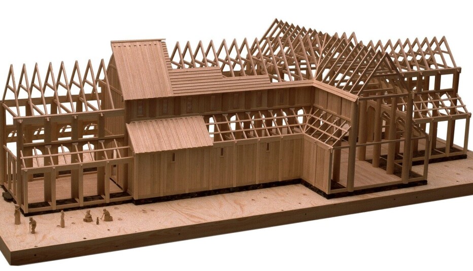 The largest stave church of all time is probably not Norwegian