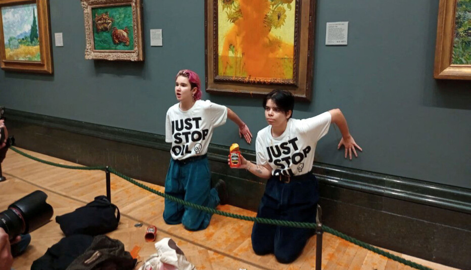 Environmental activists won't throw soup at paintings anymore