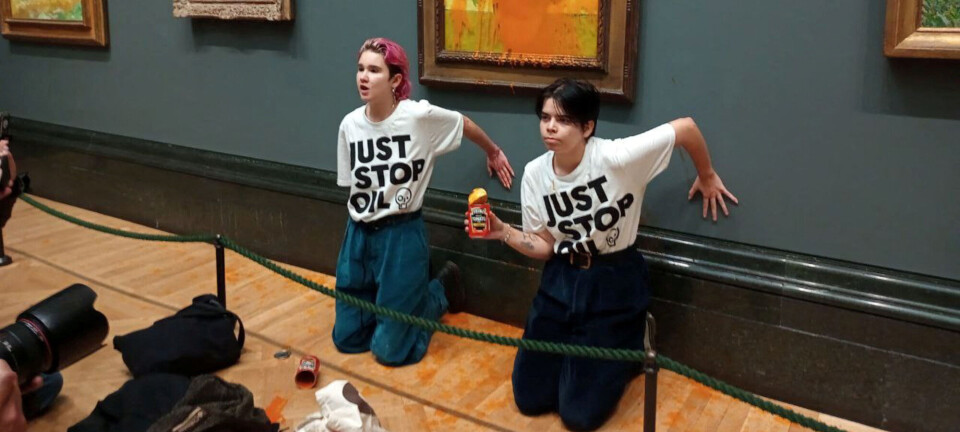 Environmental activists will no longer throw soup at paintings
