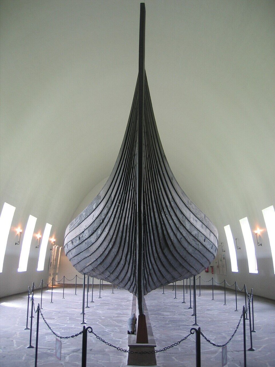 The Gokstad Ship, which will be open to the public in 2027 in the new Museum of the Viking Age in Oslo. Jan Bill, an archaeologist at the University of Oslo and curator of the Viking Ship Collection, wanted to know more about the man who was buried in this famous ship.