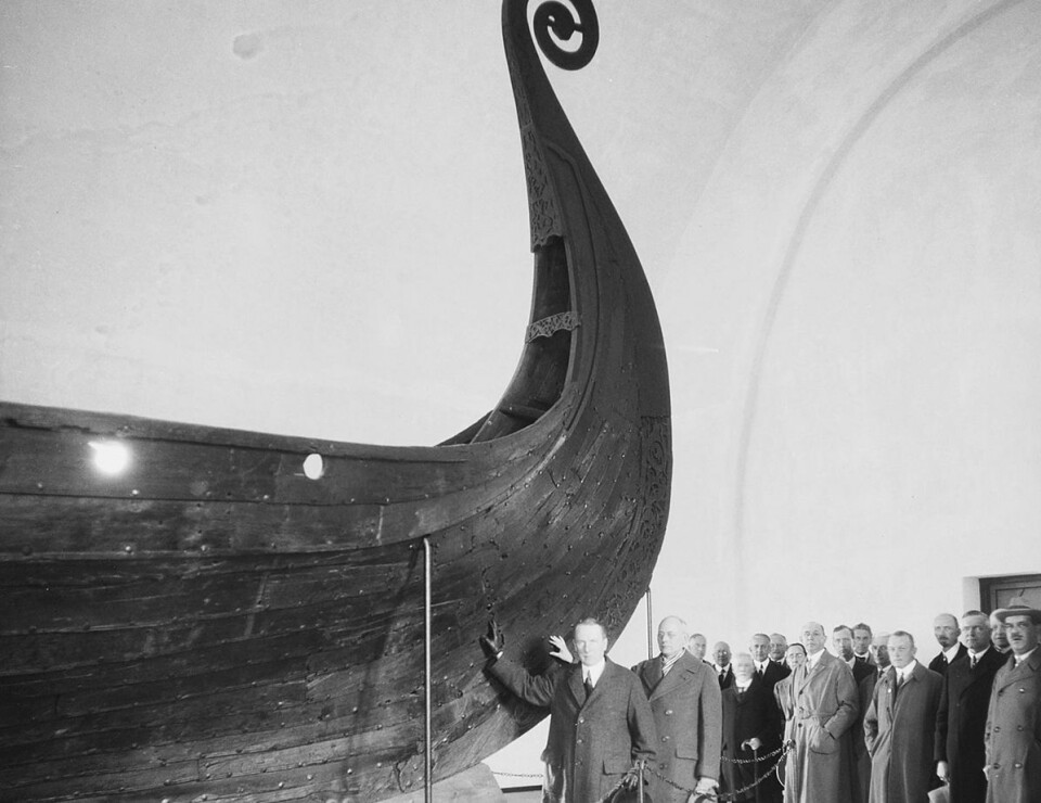 This is how the ship appeared when it was exhibited in 1927.