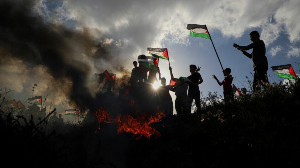 The international community must recognise that Hamas is not a uniform movement. This could open the door to dialogue and political influence, says historian Erik Skare. In the photo, we see Palestinian demonstrators near the border with Israel in May 2023.