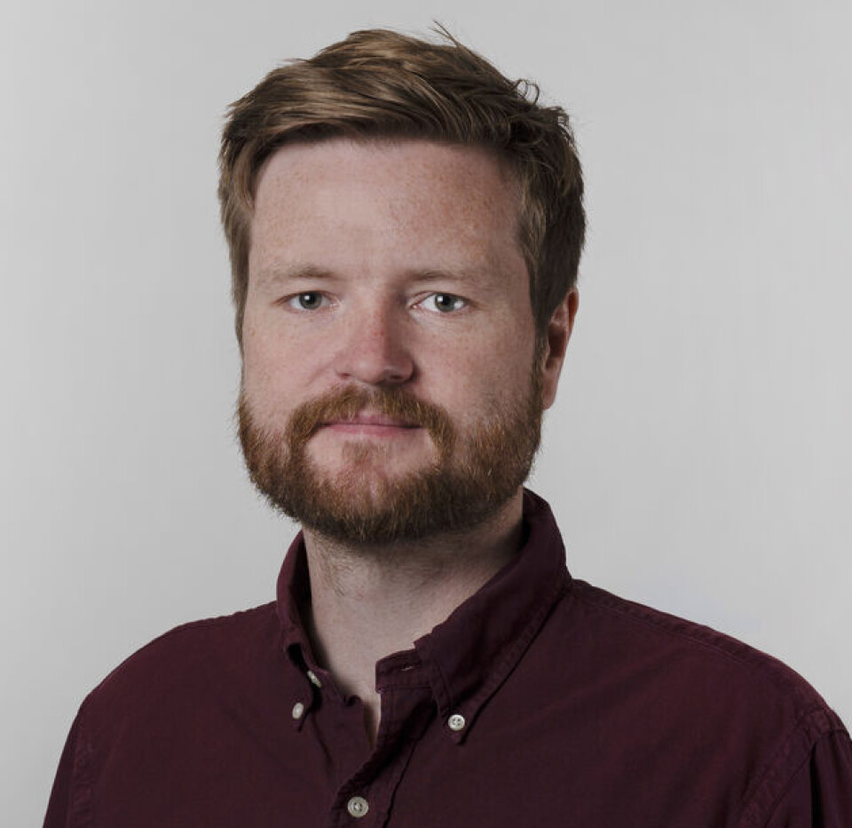 Mads Erling Pedersen investigates people's attitudes towards source separation and food packaging. Mads Erling Pedersen, senioringeniør ved Nofima.