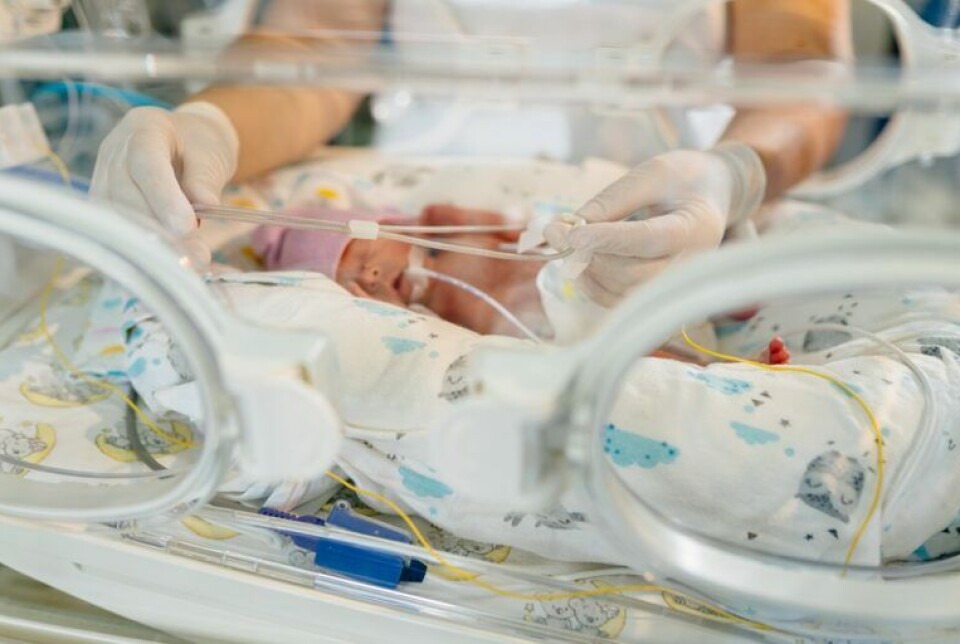 Premature babies are often placed directly in an incubator, but this is by no means always necessary.