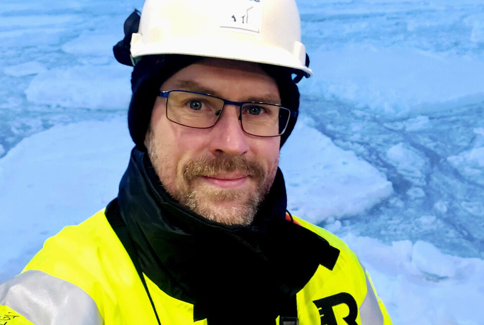 Anton Korosov studies sea ice movements using remote sensing data and numerical models.