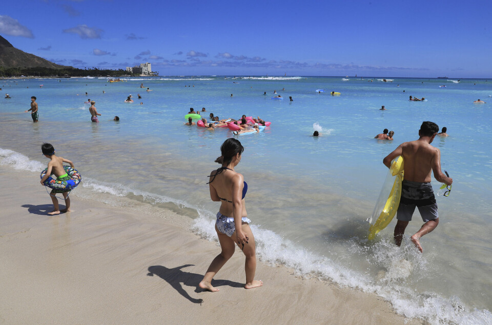 Sunscreen containing toxic chemicals was banned in Hawaii in 2021.